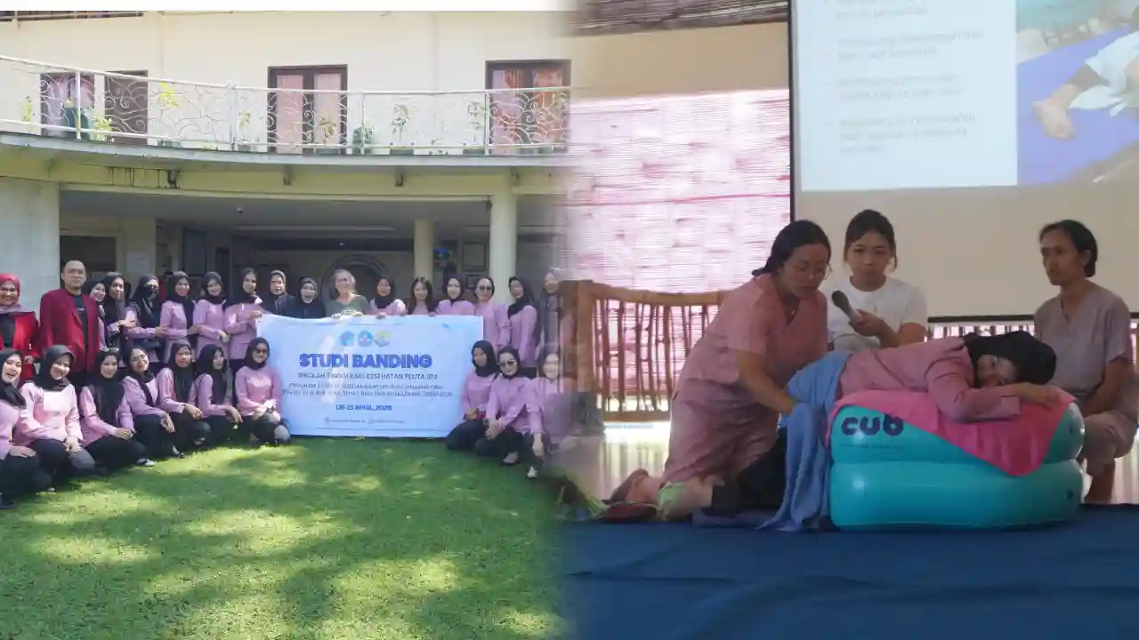 Mahasiswa STIKes Pelita Ibu Belajar di Klinik Bumi Sehat Bali, Perkuat Kompetensi Kebidanan Komplementer