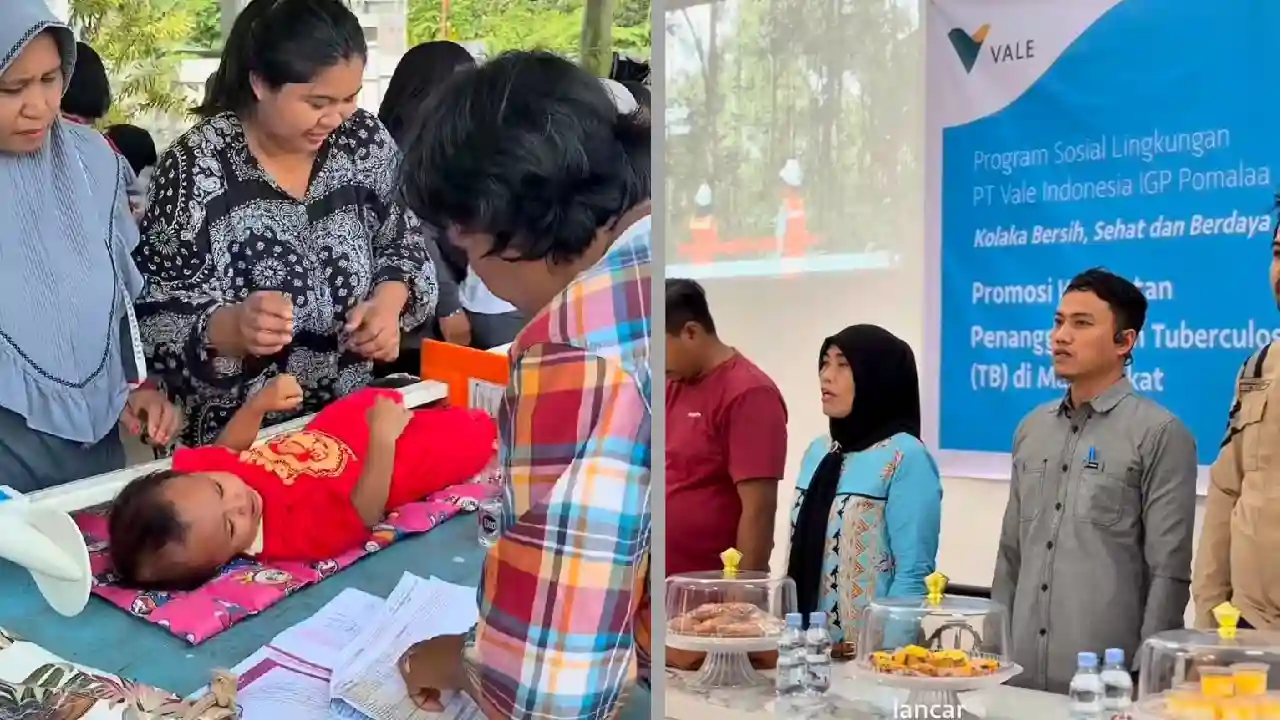 PT Vale Edukasi Ratusan Warga Watalara, Perkuat Pencegahan TBC di Kolaka
