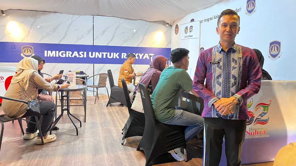 Semarakkan MTQ dalam Rangka HUT Sultra ke-62, Imigrasi Kendari Hadirkan Booth Pelayanan di Tengah Masyarakat