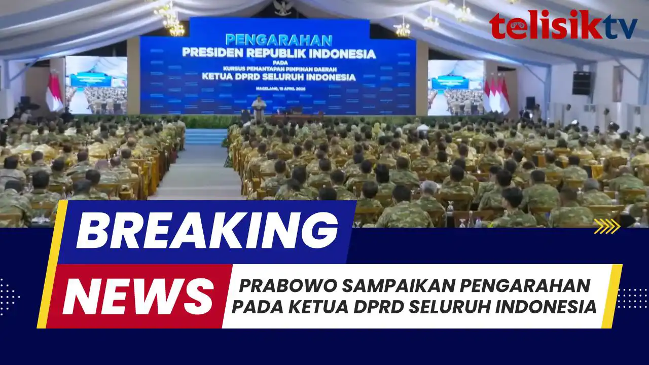 TELISIKTV: Prabowo Sampaikan Pengarahan pada Ketua DPRD Seluruh Indonesia