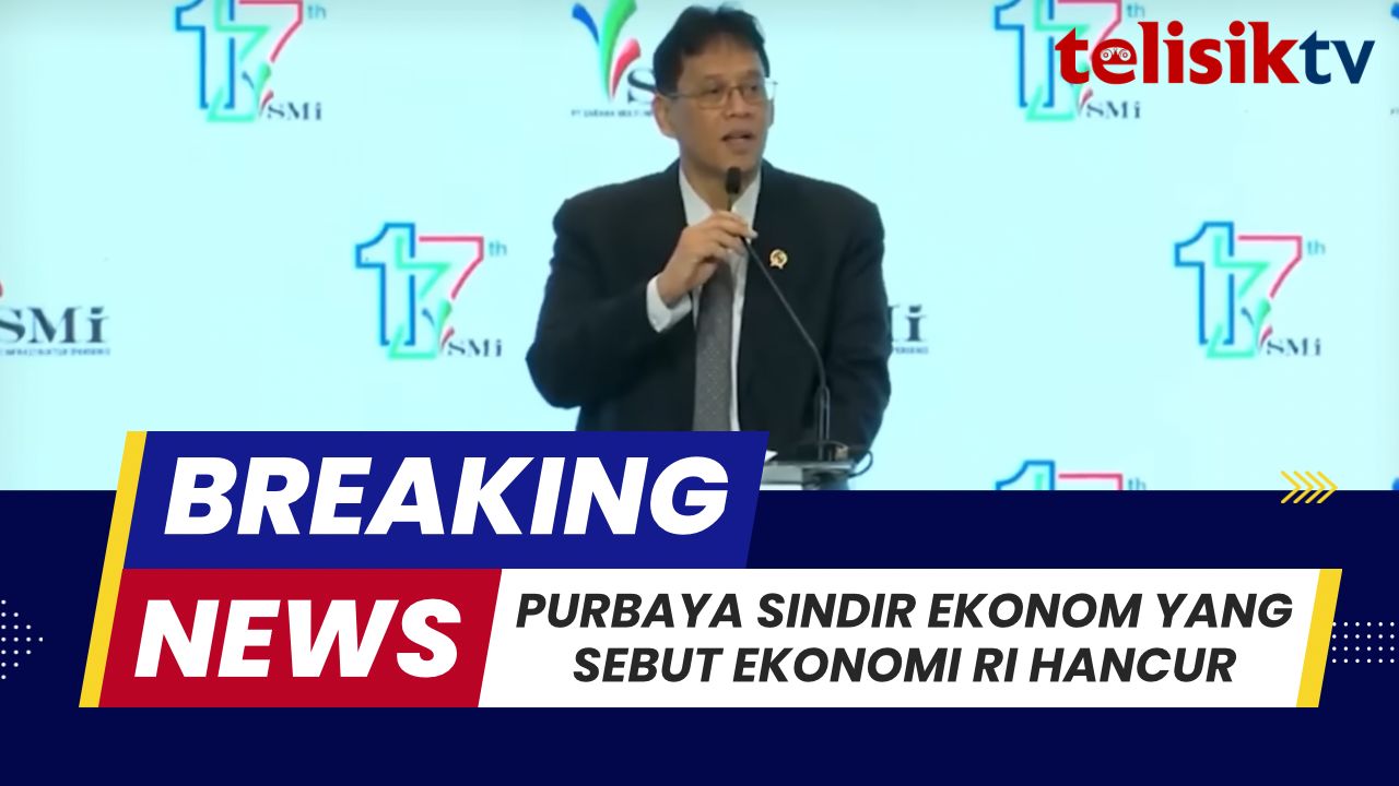 TELISIKTV: Purbaya Sindir Ekonom yang Sebut Ekonomi RI Hancur