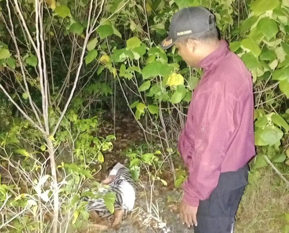Akibat Kelaparan Seorang Lansia Ditemukan Pingsan Berhari-hari di Hutan Buton Selatan