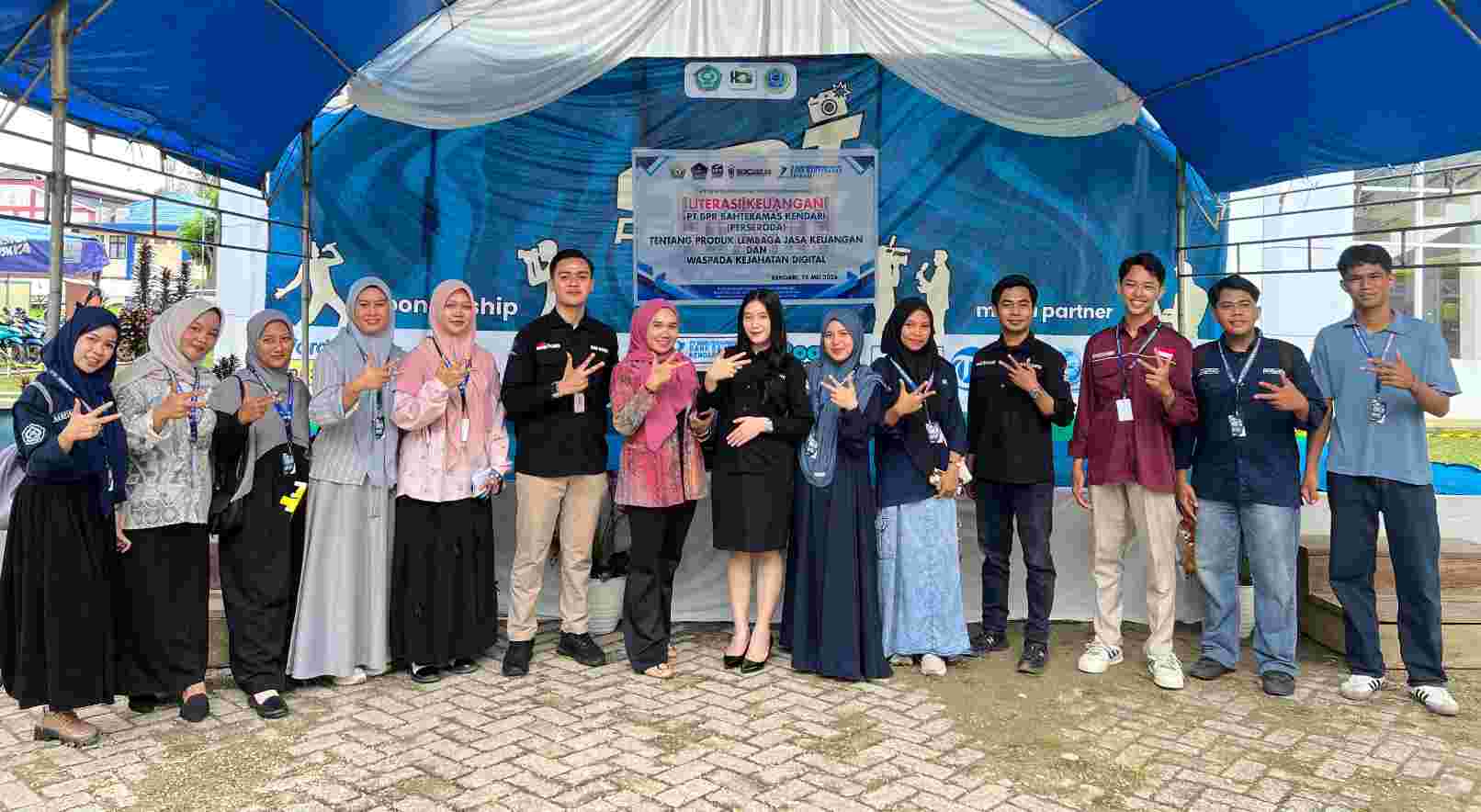 BPR Bahteramas Kendari Dukung KPI Fest III IAIN Kendari dan Dorong Literasi Keuangan Mahasiswa