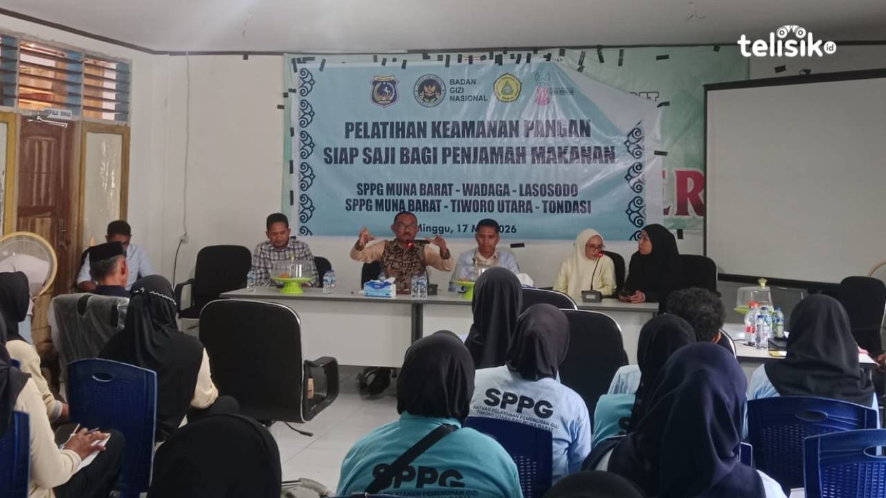 Dinkes dan Hakli Muna Barat Latih Keamanan Pangan Siap Saji pada Penjamah Makanan SPPG