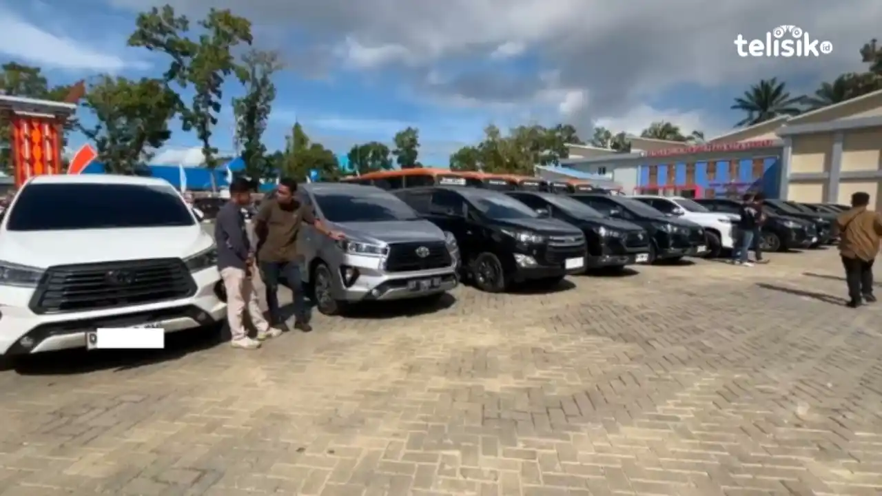Jelang Forum Internasional di Kota Kendari, Ini Deretan Mobil Mewah Ditumpangi Delegasi Negara Asia Pasifik