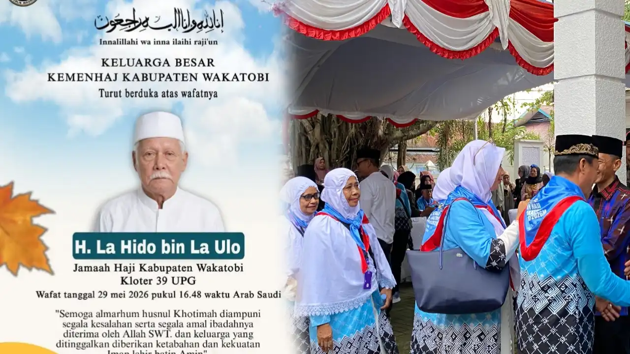 Jemaah Haji Asal Wakatobi Meninggal Dunia di Tanah Suci