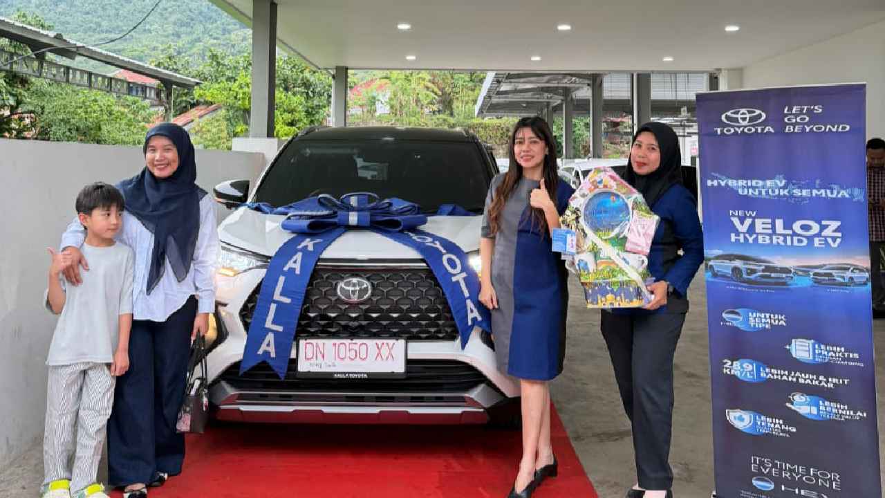 New Veloz Hybrid EV Dongkrak Penjualan Kalla Toyota, Kuasai 36 Persen Market Share
