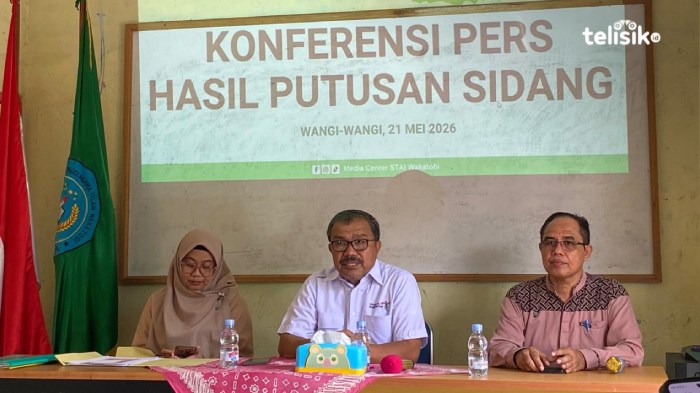 PN Wangi-Wangi Tolak Gugatan Pengurus Lama, STAI Wakatobi Soroti Polemik Wisuda dan Status Mahasiswa