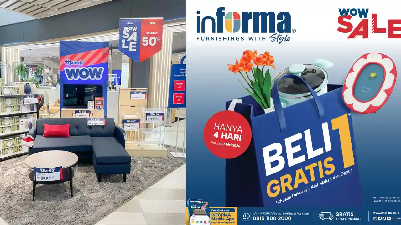 Promo Beli 1 Gratis 1 Informa Kendari Diserbu Warga, Berlaku hingga 17 Mei