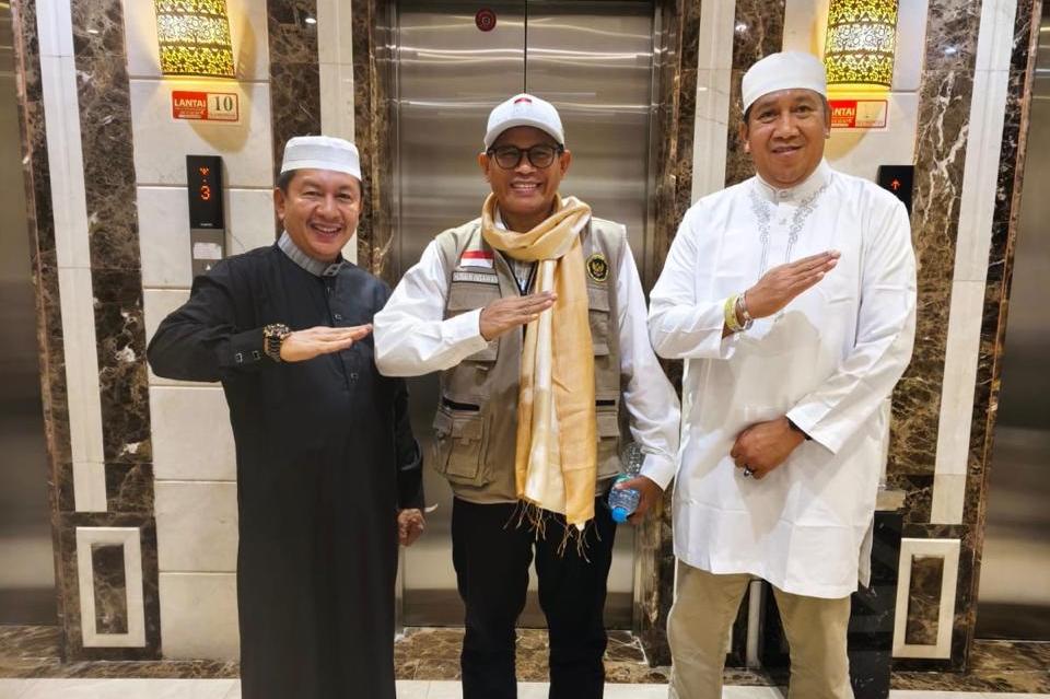 Rektor IAIN Kendari Pantau Jemaah Calon Haji Asal Sultra di Mekkah