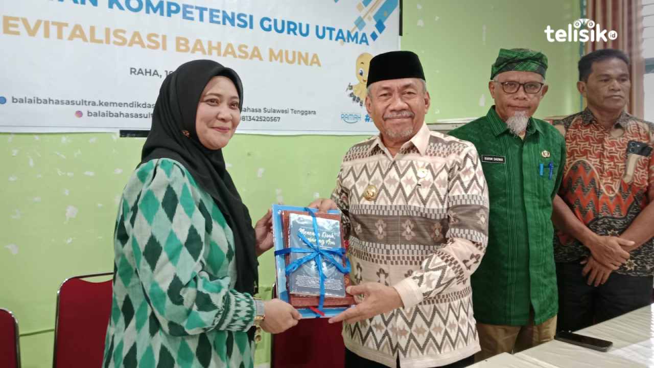 Revitalisasi Bahasa Muna, Bupati Bachrun: Jangan Biarkan hanya Jadi Cerita