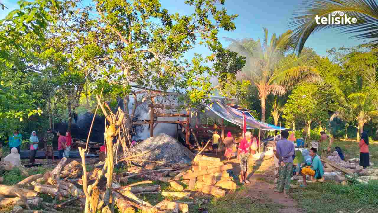 Rumah Penyulingan Nilam di Lawa Muna Barat Ludes Terbakar, Kerugian Puluhan Juta Rupiah