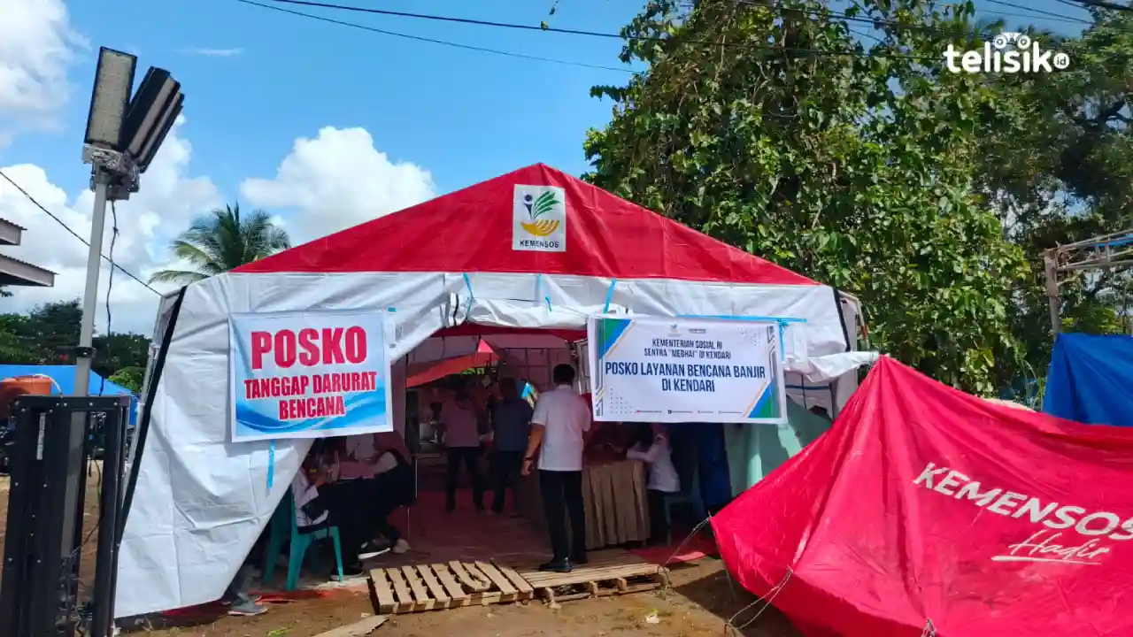 Sentra Meohai Dirikan Posko dan Dapur Umum untuk Korban Banjir Kendari