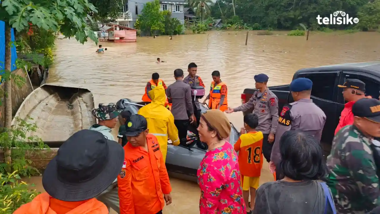 Sungai Wanggu Meluap, Sejumlah Rumah Warga Terendam Banjir