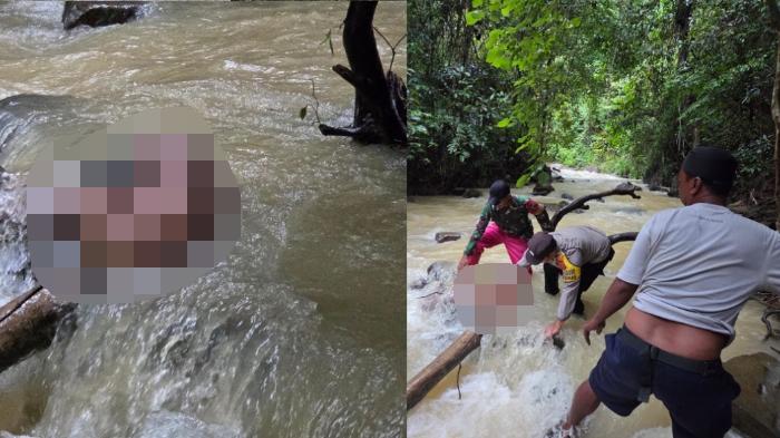 Warga Sanua Kendari Digegerkan Penemuan Mayat Tersangkut di Batang Kayu Sungai Lasolo