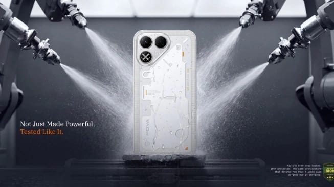 Tecno Pova 8 5G Resmi Diluncurkan: Bawa Kamera Sony LYT-600 dan Baterai Raksasa 8.000 mAh