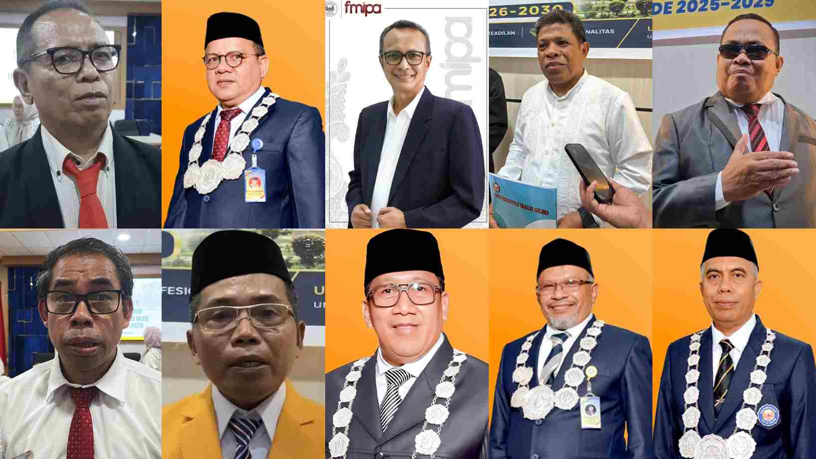 Daftar Harta Kekayaan 10 Bakal Calon Rektor UHO Kendari 2026-2030, Tertinggi Rp 14 Miliar