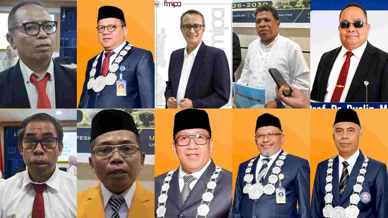 Daftar Harta Kekayaan 10 Bakal Calon Rektor UHO Kendari 2026-2030, Tertinggi Rp 14 Miliar