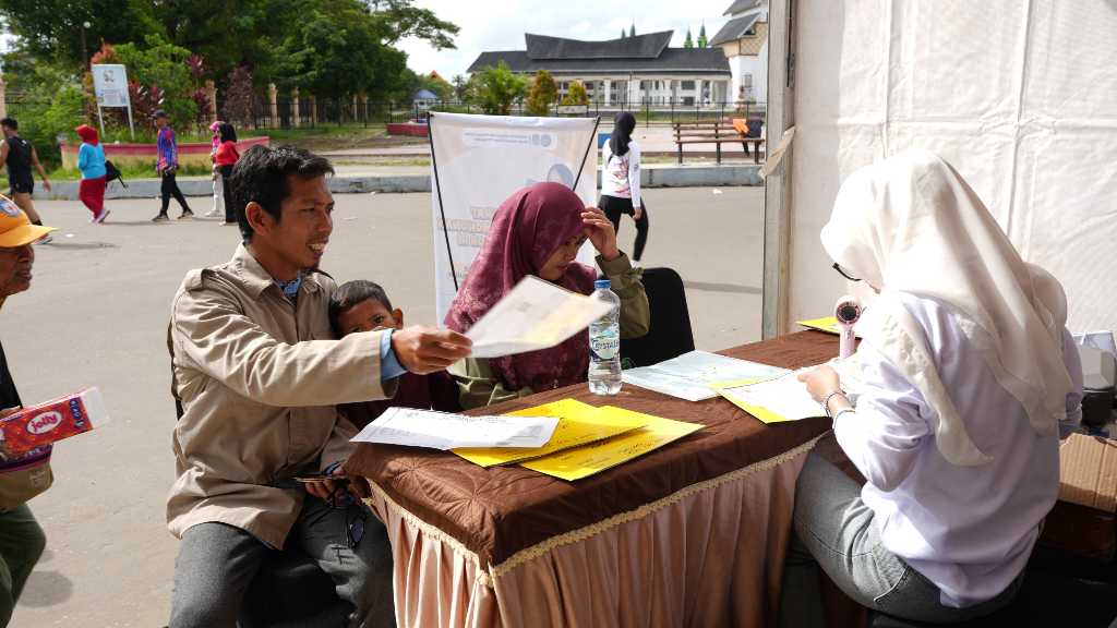 Imigrasi Kendari Hadirkan Layanan PASPORIA saat CFD di Eks MTQ