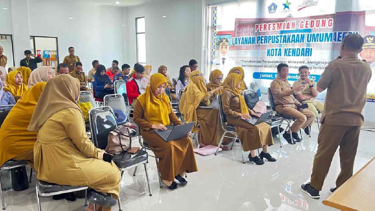 Pemkot Kendari Genjot Transformasi Digital, 98 Admin Srikandi Dibekali Pengelolaan Arsip Berbasis Teknologi