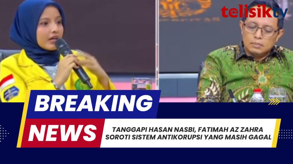 TELISIK TV: Tanggapi Hasan Nasbi, Fatimah Az Zahra Soroti Sistem Antikorupsi yang Masih Gagal