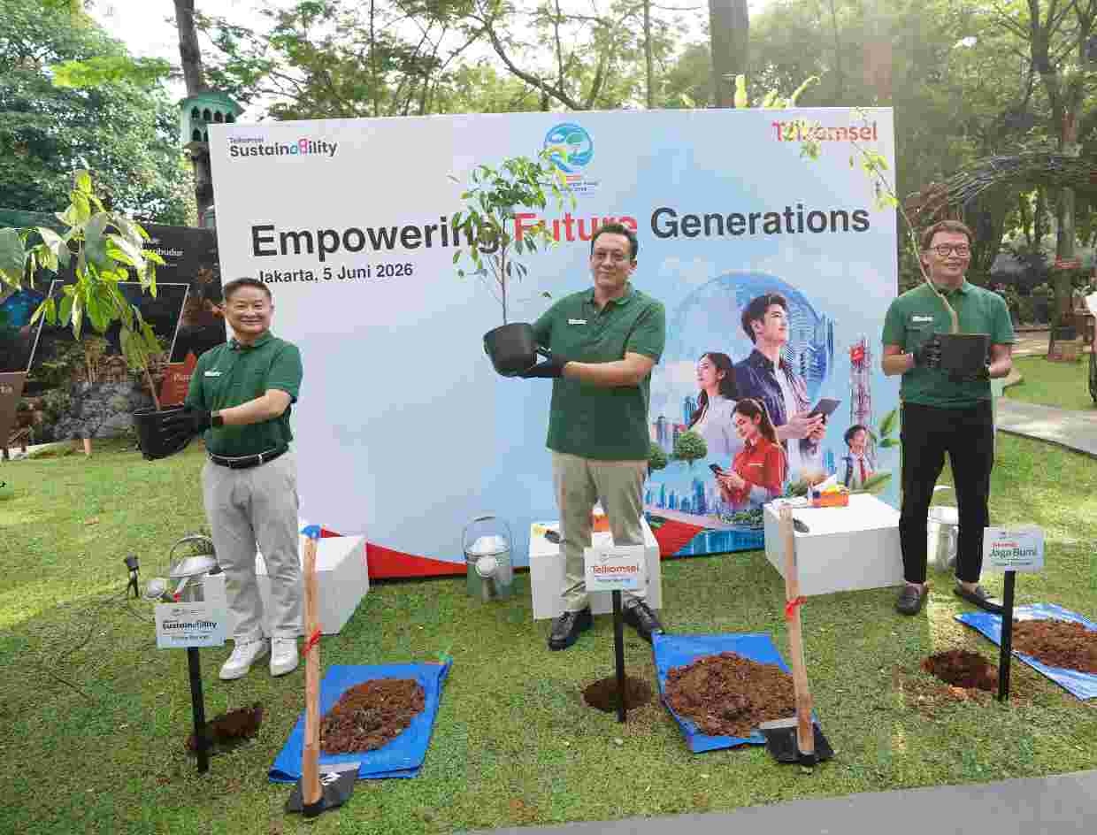 Telkomsel Pertegas Komitmen Bisnis Berkelanjutan di Hari Lingkungan Hidup Sedunia