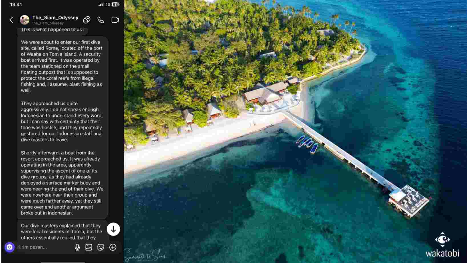 Turis Asing Ungkap Pengalaman Buruk di Spot Selam Pulau Tomia, Ini Kata Balai TN Wakatobi