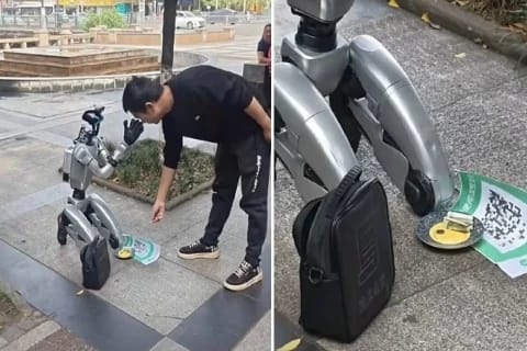 Unik: Robot di China Mengamen untuk Bayar Tagihan Listrik