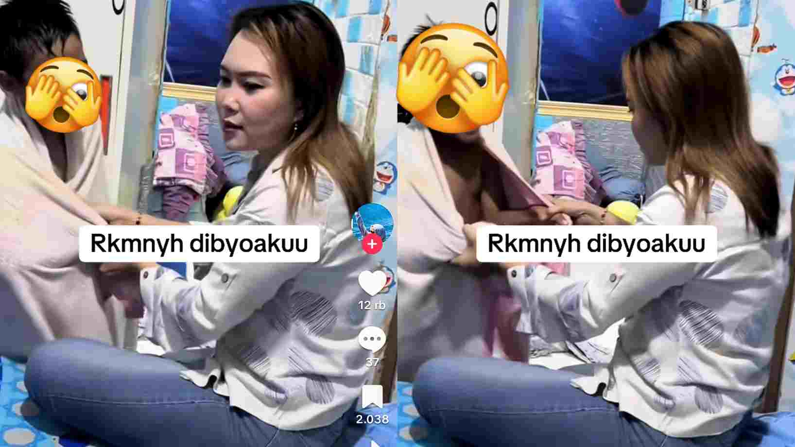 Viral Link Video Sosok Ibu dan Anak Handuk Putih Hebohkan X dan TikTok, Begini Penjelasannya