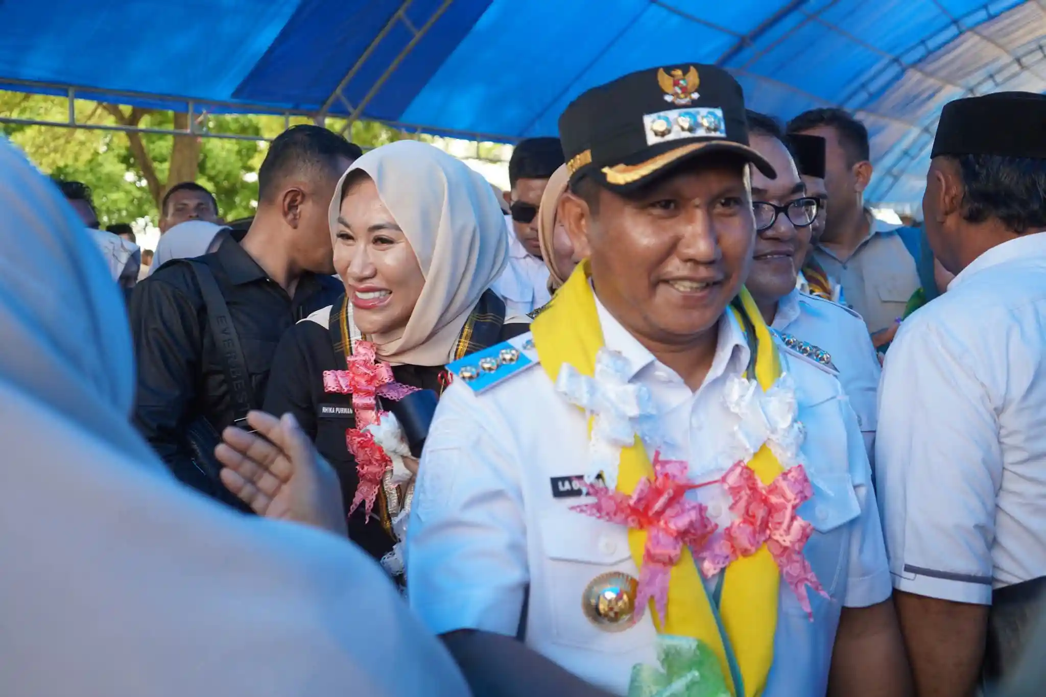1200 Dulang di Silahturahmi Akbar Masyarakat Muna Siap Pecahkan Rekor MURI