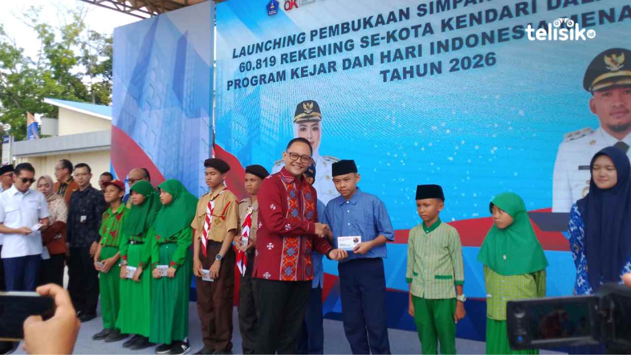 Pemkot Kendari Luncurkan 60.819 Rekening SIMPEL Pelajar Dukung Program KEJAR dan HIM 2026