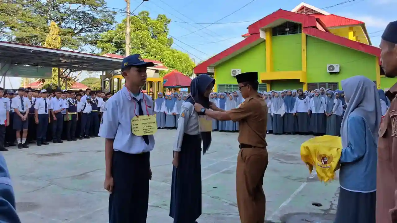 Bentuk Karakter Murid Baru, MPLS SMAN 9 Kendari Libatkan BNN dan Puskesmas