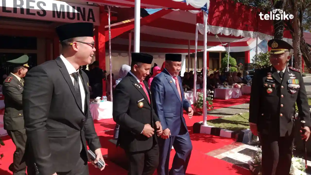 Bupati Muna dan Muna Barat Dukung Kinerja Polri Jaga Kamtibmas