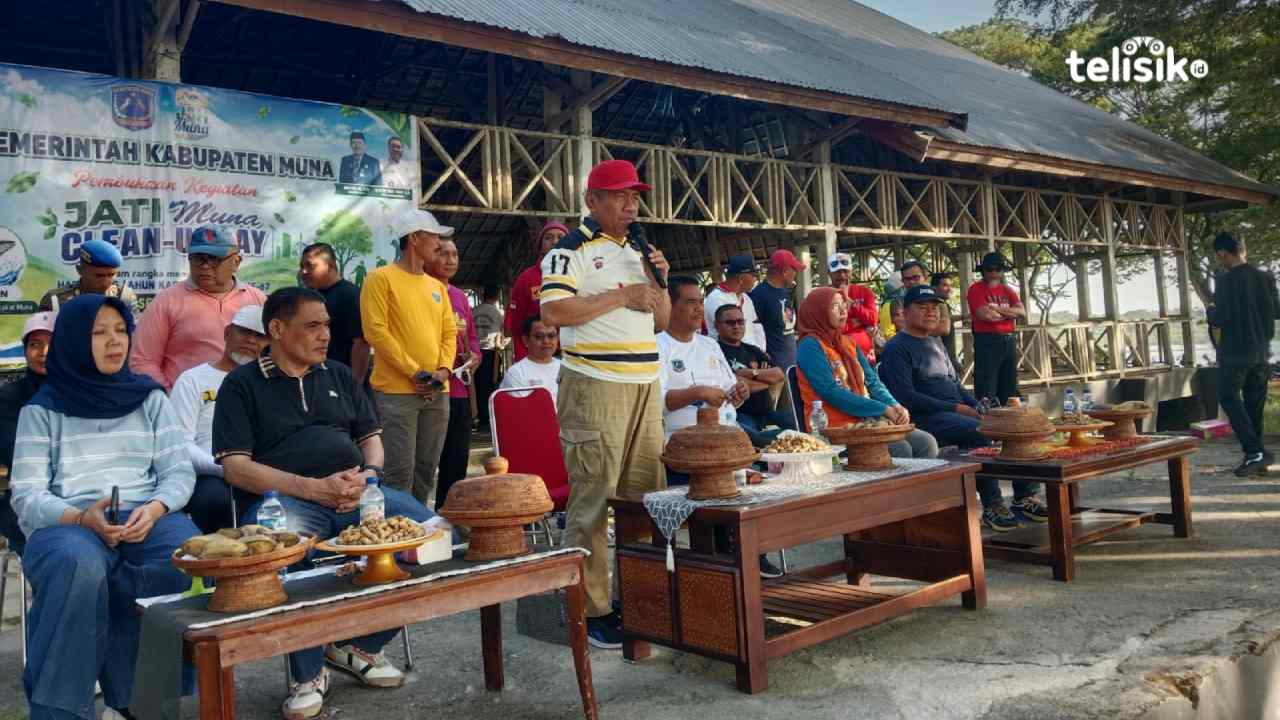 JATI Muna Clean-up Day Targetkan Lingkungan Lebih Bersih hingga ke 124 Desa
