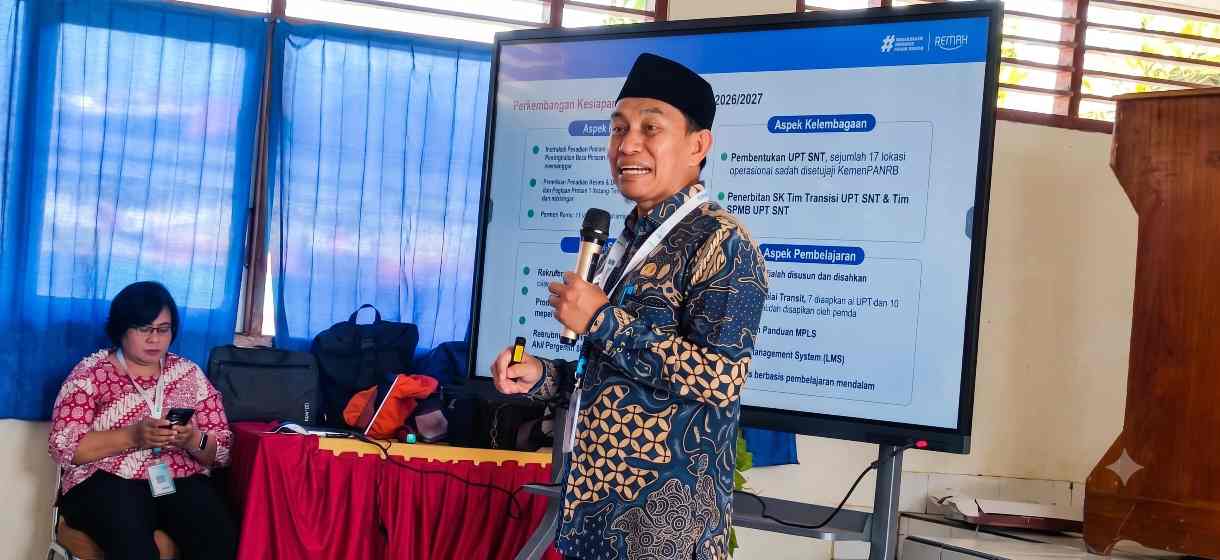 Kuota SPMB SNT Buton Tengah Baru Terisi 14 dari 80, Pendaftaran Ditutup 27 Juli