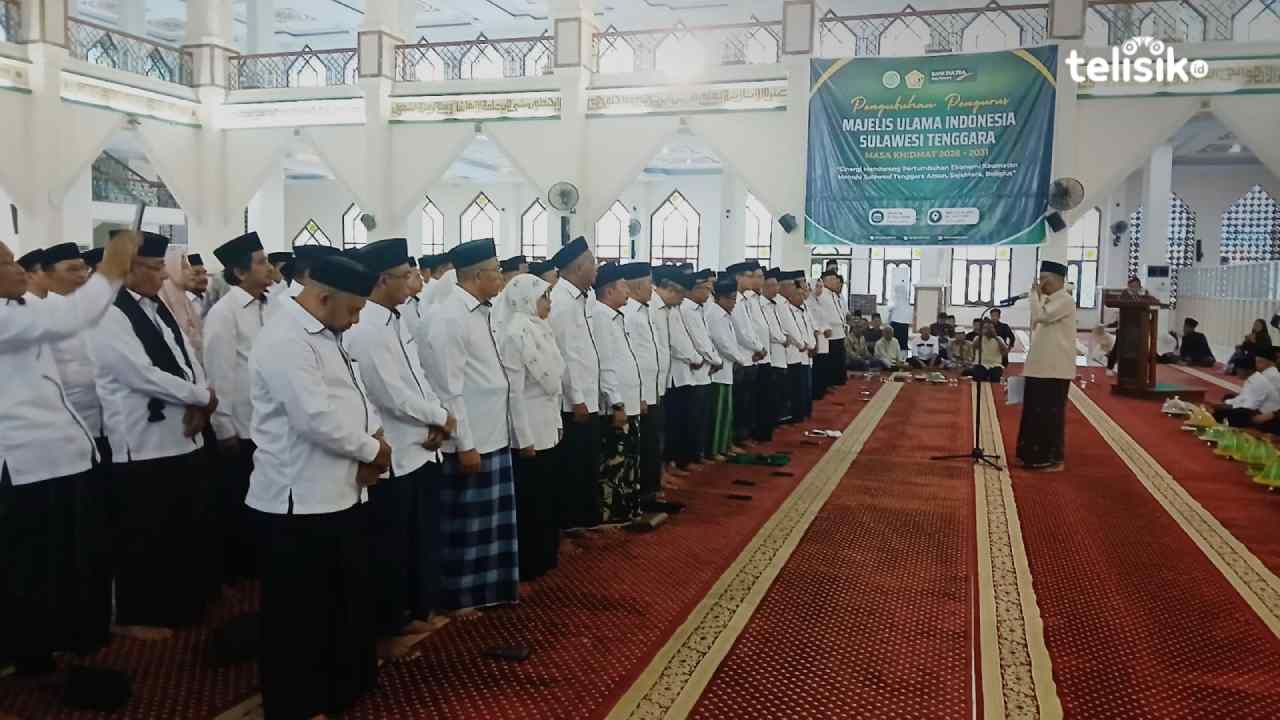 Pengurus MUI Sultra Masa Khidmat 2026-2031 Resmi Dikukuhkan, Berikut Nama-namanya