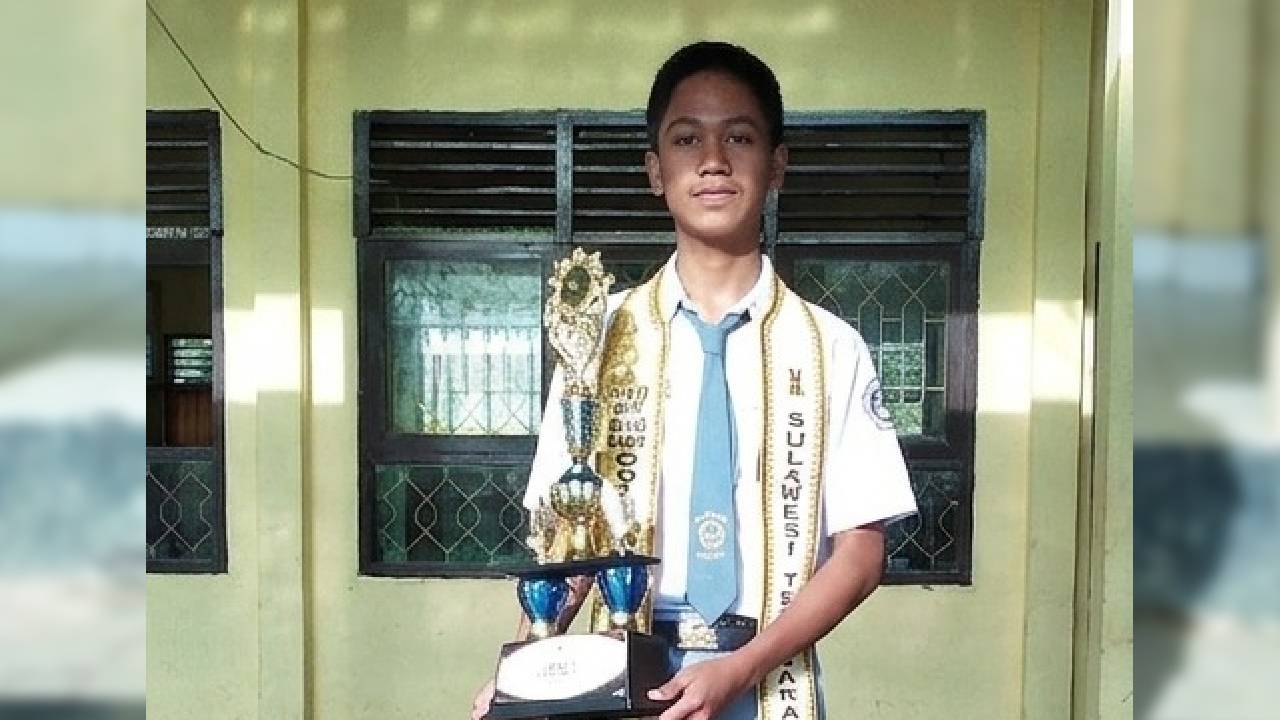 Arya Putra Iwana, Siswa SMAN 8 Kendari Raih Juara 1 Duta Pariwisata Remaja Sultra