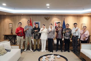 Bahas Sektor Perdagangan, Anggota DPD RI Rabia Al Adawia Ridwan Fasilitasi Bupati Konkep Temui Wamendag