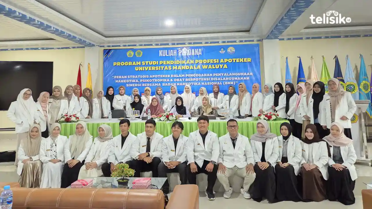Cegah Penyalahgunaan Obat, Prodi Apoteker UMW Gandeng BNN Gelar Kuliah Perdana