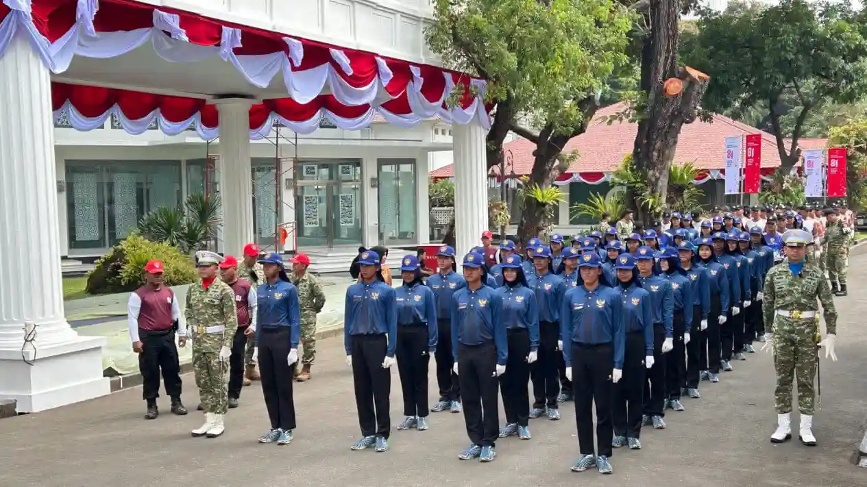 Daftar Lengkap Nama 76 Calon Paskibraka Upacara HUT Ke-81 Kemerdekaan RI di Istana