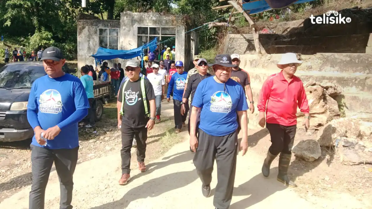 Demokrat dan Pemkab Muna Bersihkan Mata Air Jompi, Ketua DPC Tegaskan Tak Ada Kaitan Politik