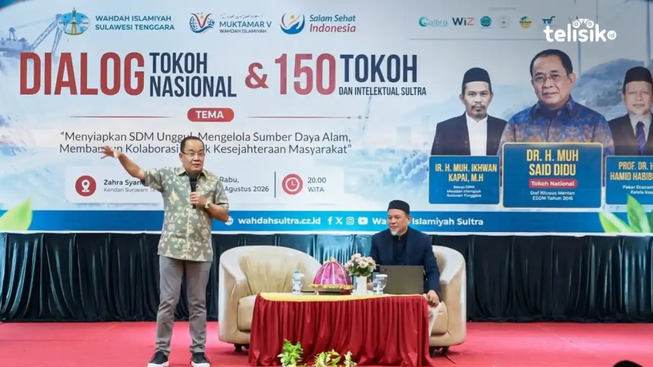 Dialog 150 Tokoh dan Intelektual Sultra Bahas Tata Kelola Tambang, Dihadiri Said Didu