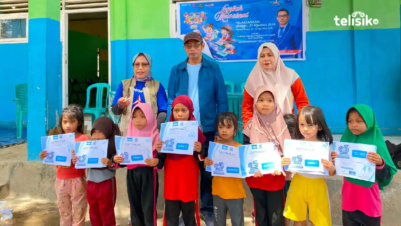 DPC Demokrat Wakatobi Gelar Lomba Mewarnai, Dorong Kreativitas dan Kenalkan Potensi Bahari