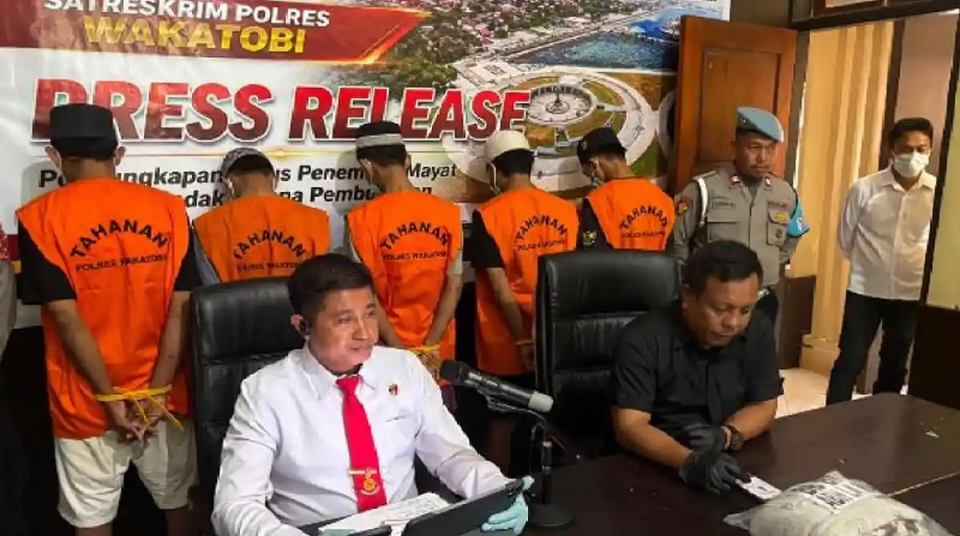 Dua dari Lima Orang Terlibat Kasus Tewasnya Dua Pemuda di Wakatobi Masih di Bawah Umur