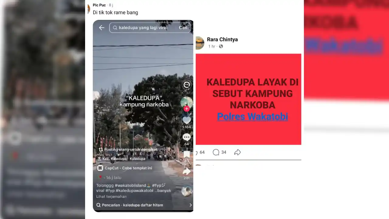 Kaledupa Wakatobi Masuk Zona Hitam Narkoba, Label 