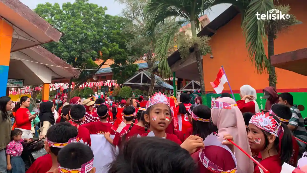 SDN 52 Kendari Meriahkan HUT ke-81 RI dengan Jalan Santai dan Beragam Lomba