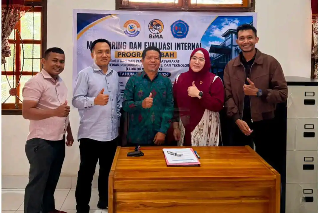 Universitas Pelita Ibu Sukses Gelar Monitoring dan Evaluasi Hibah Penelitian dan Pengabdian Masyarakat 2026