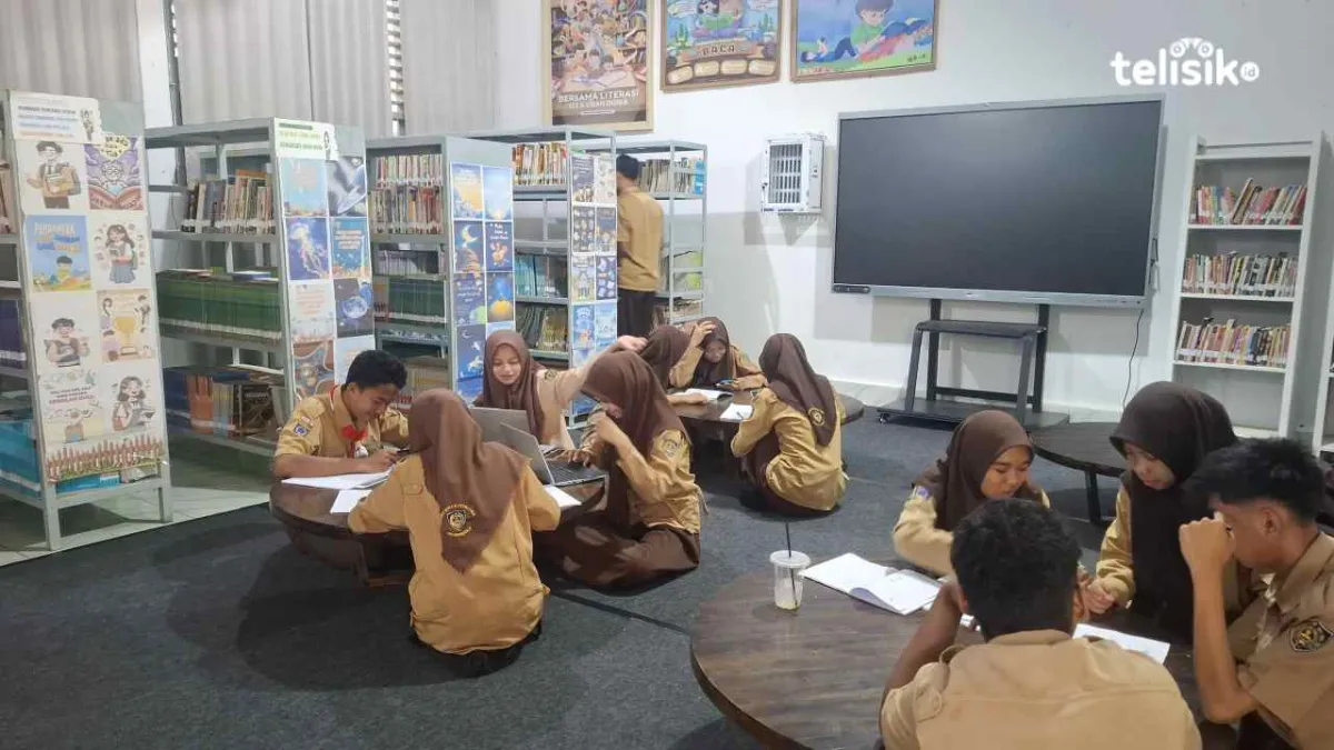 Menuju Akreditasi A SMA 2 Kendari Perkuat Perpustakaan Digital