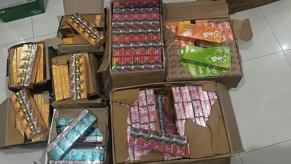 Rokok Ilegal Boss dan Rill Bold Beredar di Sultra Berasal dari Jatim, Bea Cukai Kendari Amankan Duit Negara Rp 822,1 Juta