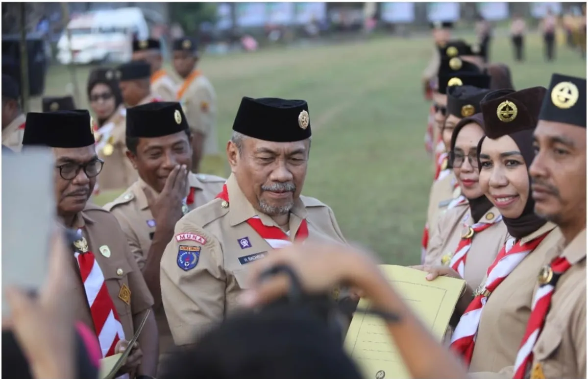 Bupati Muna Ajak Insan Pramuka Jadikan Program JATI Sebagai Wadah Pengabdian